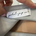 Petal and Pup  Ayers Ribbed Long Sleeve Cropped Sweater Gray Photo 7