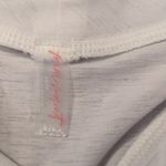 Free People Tempo Silver Lining White Tanks Size XS Photo 5