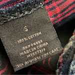 Tinseltown  Small Button Down Plaid Shirt Photo 4