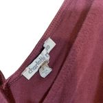 Charlotte Russe Cut Out Sleeveless Crop Top Maroon Women Sz S Photo 4
