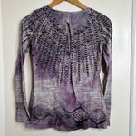 American Rag Cie long sleeve top size small mixed media Artsy Print Photo 8