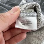 Minden Chan Pullover Sweater Womens Small Gray V Neck High Low Hem Slouchy Photo 3