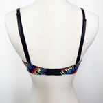 Victoria's Secret  PINK Rainbow All Over Logo T-Shirt Bra 32D Photo 3