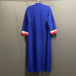 Vanity Fair B20-Women's Robe Size 14 Blue and Pink VTG vintage Photo 2