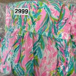 Lilly Pulitzer  Lana Skort Romper Off Shoulder Unicorn‎ Of The Sea Sz XXS Photo 6