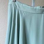 Banana Republic 🎀NWT $110 mint green handkerchief asymmetrical skirt Photo 1