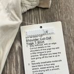 Lululemon  Shoulder Cut-Out Yoga T-Shirt Photo 2