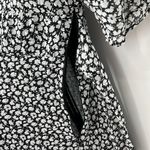 ALLSAINTS Ivey Scatter Dress Black and White Floral Size 6 Photo 11