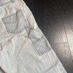 Bill Blass ‎ JEANS Small Lightwash Oversized Denim Overalls Button Cargo Vintage Photo 5