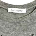 Daydreamer Free People  Cropped Tank Top Champagne Womens Sz M Grey Cropped‎ Boxy Photo 1