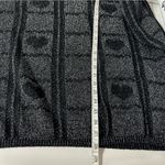 None VTG Metallic Heart Sweater Photo 8