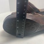 BORN Women’s Leather Clogs Mules Size 8 Brown Handcrafted Slip Ons Brown Photo 9