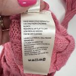 Free People Sz S Sweater Angel Soft Wool Blend Lightweight Knit Bubble Gum Pink Photo 11