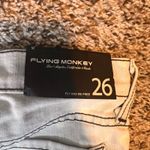 Vervet Flying Monkey‎ Distressed Polka Dot Jeans Ripped Denim Light Wash Size 26 Photo 8