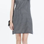 Madewell Striped Tank Dress black, white Sz XS Photo 0