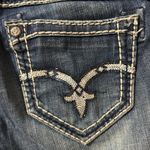 Rock Revival  Dark Blue Straight Leg Jeans Photo 4