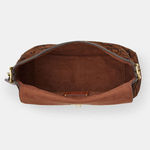 Coach Etta Flap Shoulder Bag in Signature Chenille Truffle CCe58IMA7U Photo 11