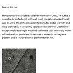 Aritzia BABATON THE CONSTANT COAT Gray Herringbone Long Coat Photo 4