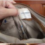 Lucky Brand Crossbody Leather Tan Flap Saddle EUC Photo 4