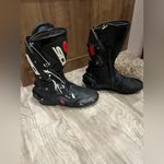 Sidi Black Motorcycle Boots Sz 9.5 Photo 1