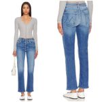 💕MOTHER💕 The Tomcat High Rise Straight Leg Jeans ~ Layover 31 NWOT Blue Photo 7