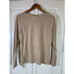 Telluride Clothing Co Top Womens Sz XL Neutral Pullover Capsule Wardrobe Minimal Tan Photo 1