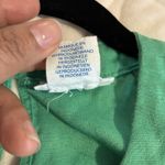 Sigrid Olsen  Green 100% Linen Sheath Dress, Date‎ night , Halter, Minimalist, M Photo 3