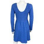 Saltwater Luxe  NWT Blue Adrianna Long Sleeve Dress Size M Photo 2
