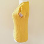 Pink republic  mustard ribbed tee size medium Photo 3