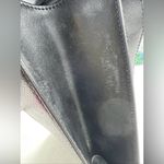 VTG MINOBOSSI Shoulder Bag Black Leather Made In Italy Photo 14