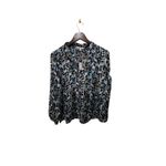 Nic+Zoe  Herringbone Blues Top Size Small New with Tags‎ Photo 7