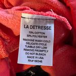 La Detresse Sweatpants Dark Pink Drawstring Waist Cuffed Ankles Medium New Photo 5