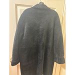 J. McLaughlin SOFT BLACK Button Front Stadium Coat Size M Trench Photo 8