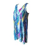 Lilly Pulitzer  Blythe Cotton Swing Dress, Light as a Feather Print, Sz XXS Photo 6