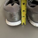 Cole Haan Zerogrand Silver Metallic Gray Lace Up Sneakers Shoes Size 9 Photo 6