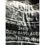 Dr. Martens Black Mono Lace Up Boots Sz 7 Virginia Leather 24479 Women's #S111-3 Photo 6