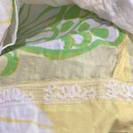 Lilly Pulitzer  Bowen Yellow Butterfly Print Strapless Dress Size 4 Photo 2