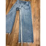 Kensie Vintage Luxe High Rise Wide Leg Jeans Light Wash Size 0/25 Photo 6