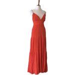 Showpo 14 Maxi Dress Long Plus Tie back Boho Dress Adjustable Strap Resortwear Photo 2
