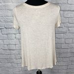 American Eagle soft & sexy scoopneck short sleeve flowy top beige sz S women Photo 7