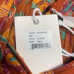 Jennifer Grace NWT New Jennifer & Grace Kavi Brown Twisted Halter Neck Sleeveless Top Size L Photo 5