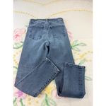 Evereve The Ever Straight High Rise Womens Jeans Size 25 Dark Wash Denim Photo 8