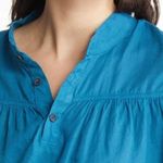 MOTHER Denim MOTHER: The Pouf Popover Blouse FAIENNE THAT SWOONY FEELING Photo 1