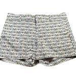 Banana Republic Women's Hampton Chino Shorts Canopy Green Elephant Print Size 4 Photo 0