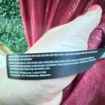 Anthropologie  Coverup Sheer Metallic Silver Pink Size Medium maxi Photo 6