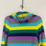 Xhilaration  Striped Hooded Front Tie Long Sleeve Sleepwear Cover Up Womens XS Photo 6