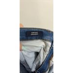 J.Crew Jeans Womens 28 Tall Blue Vintage Straight Distressed Frayed Hem Ankle Photo 3