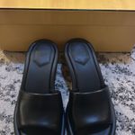 Fendi Lamb Leather Mule Slide size 38 Photo 1