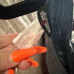 Fashion Magazine Y2k vintage Denim Halter top Blue paisley open back Photo 2