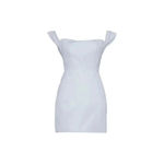 The Bar NEW- NWT! AVERY DRESS BLANC SZ 8 Photo 1